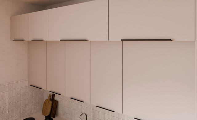 Winkelküche Como Xl 290x350 Küchenzeile Eckküche Küche Kaschmir Beige + Weiß Matt Mit Xxl Stauraum