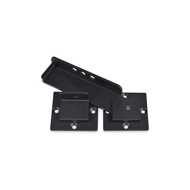 19,1 Cm Langer, Hochklappbarer Torriegel Mit Vorhängeschlossloch, 4 Mm Starker, Verstellbarer Türriegel Aus Aluminiumlegierung Für Schiebe- Und Schwingtüren, Außentore Und Zäune.