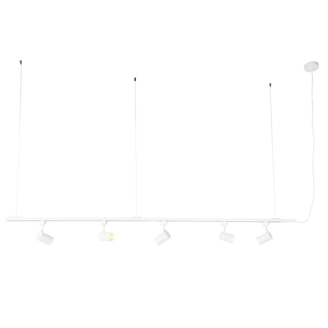 Smartes Schienensystem Weiß 1-phasig Inkl. 5 Wifi Gu10 - Iconic Jeana
