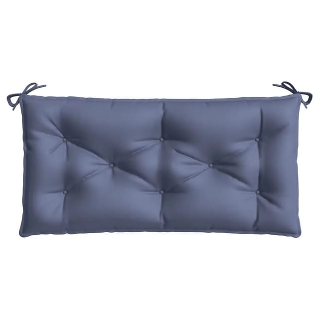 Gartenbank-auflage Marineblau 100x50x7 Cm Oxford-gewebe Vidaxl