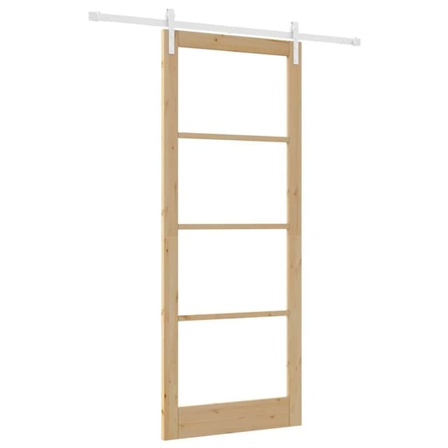 Vidaxl Sliding Door Orkdal Natural 93 X 232 Cm