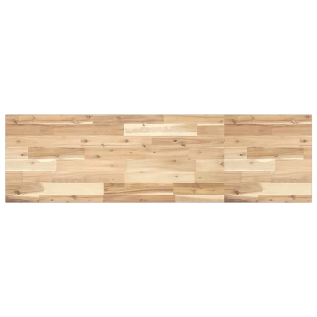 Waschtischplatte Unbehandelt 120x40x2 Cm Massivholz Akazie Vidaxl