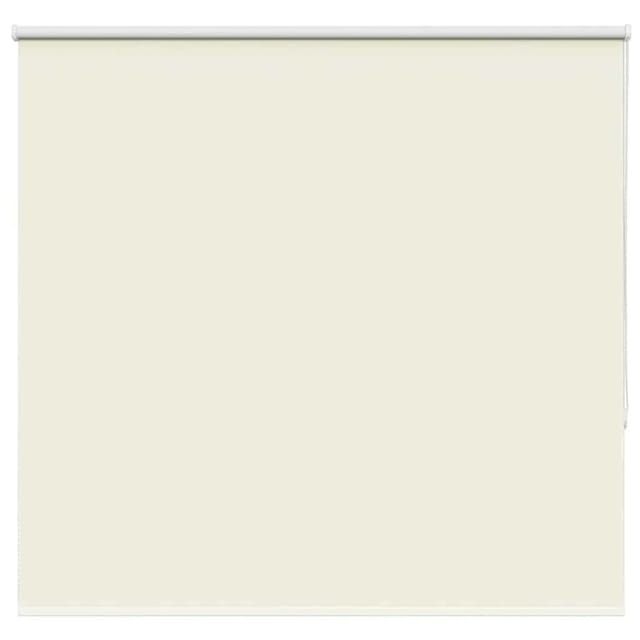 Verdunkelungsrollo Cremeweiß 145x130cm Stoffbreite 141,6cm Vidaxl