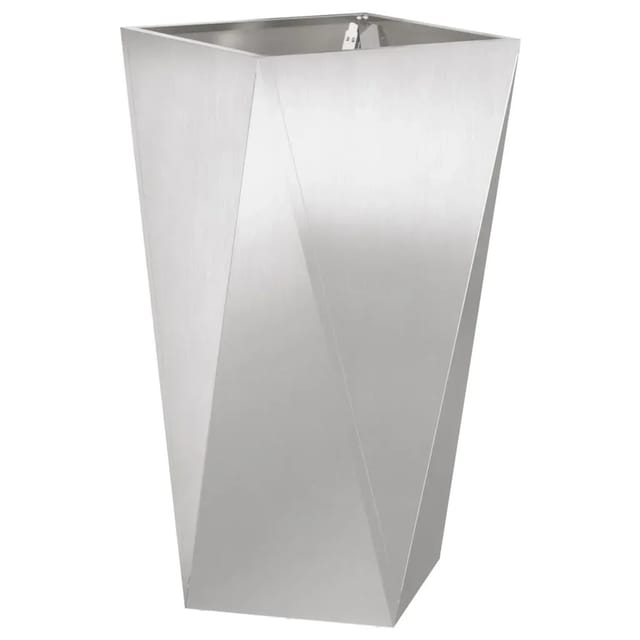 Pflanzkübel Silber 40 X 40 X 75 Cm Edelstahl Vidaxl
