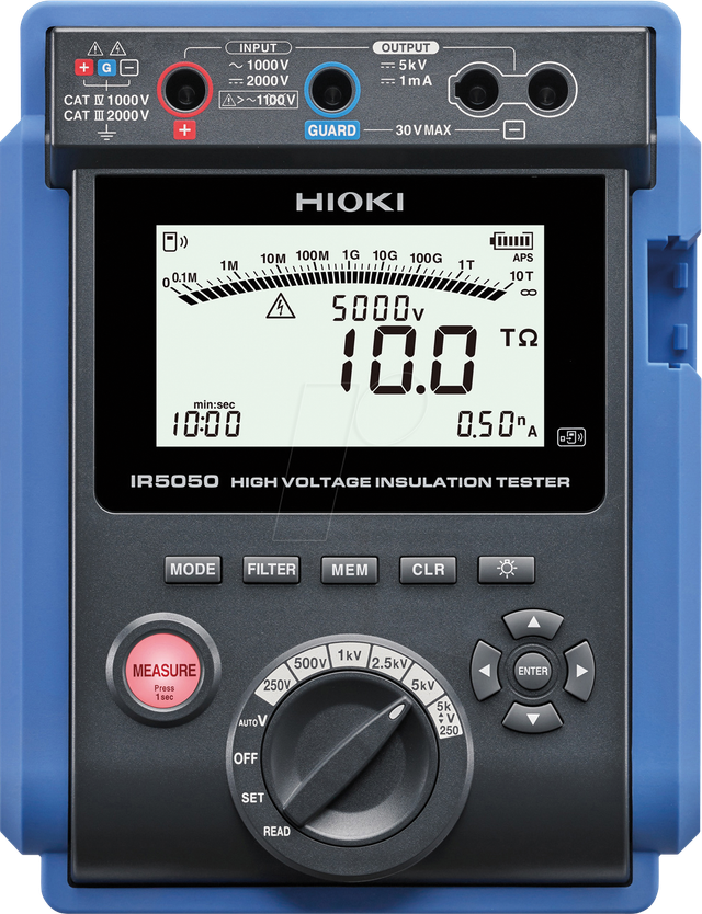 HIOKI IR5050 - Isolationsmessgerät IR5050, bis 5 kV, 10 TOhm