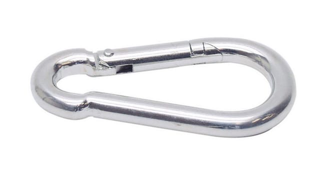 TRIZERATOP Karabiner Karabinerhaken 6x60 mm DIN 5299C