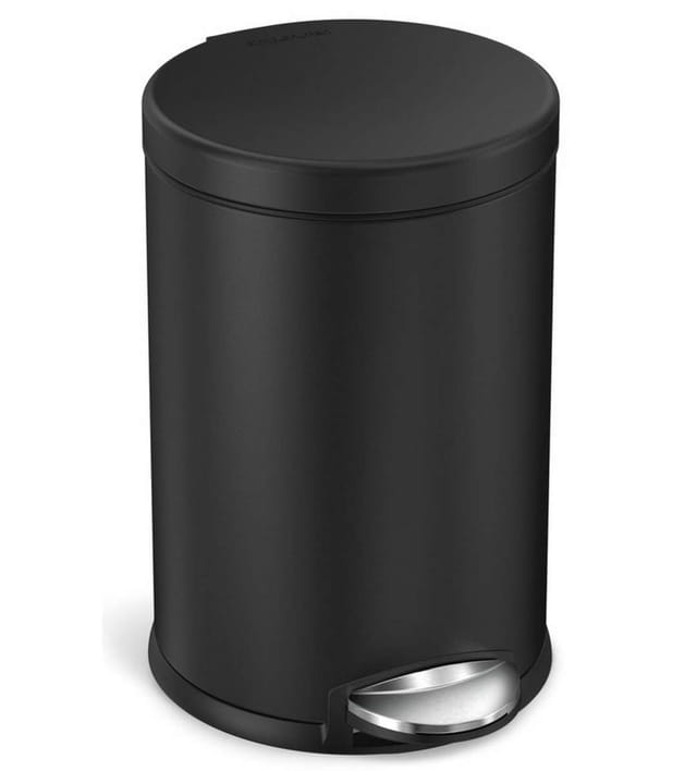 Simplehuman Mülleimern - Abfalleimer 4,5 L, Mattschwarz Cw2091