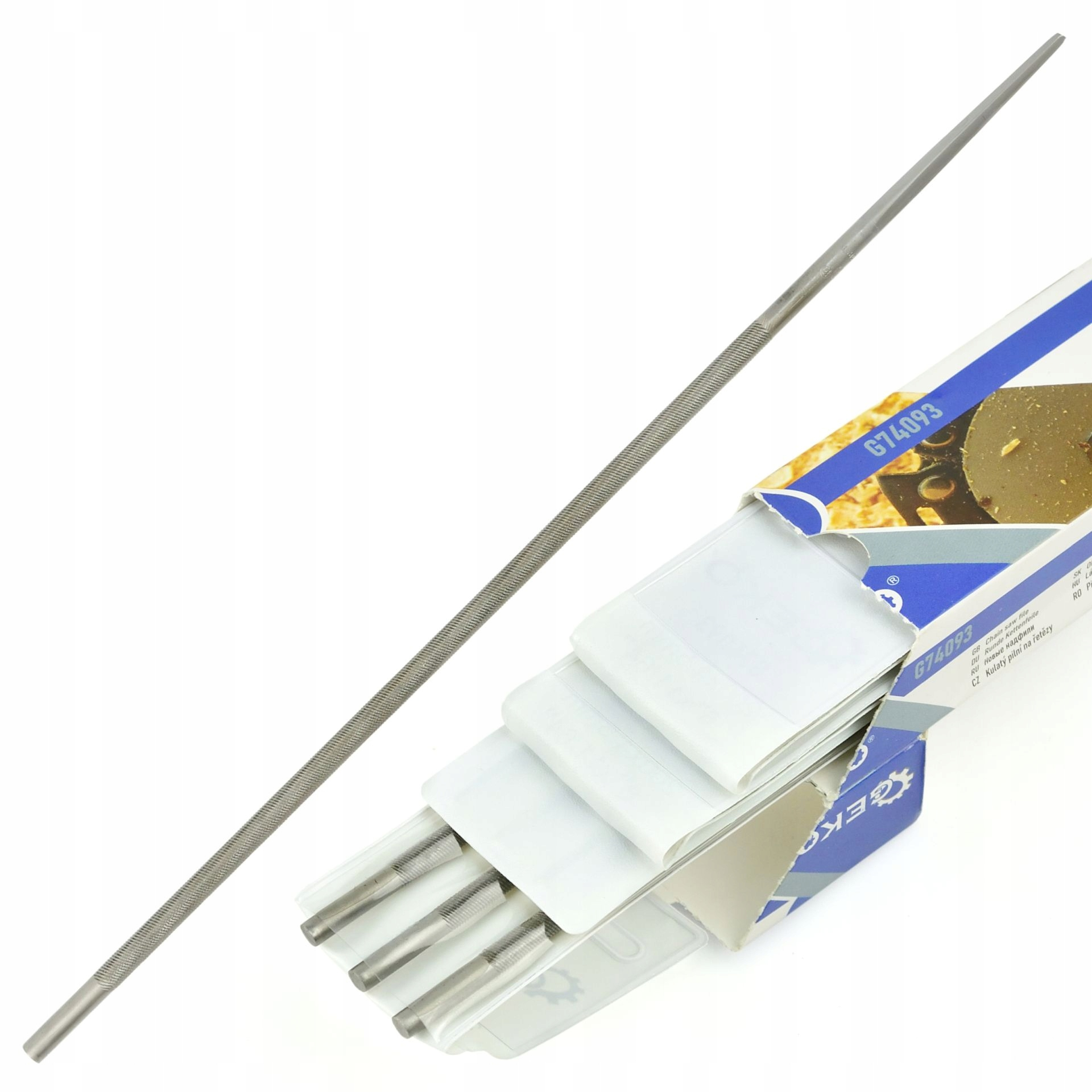 Rundfeile Geko Round File 4.5 Mm 200 Mm