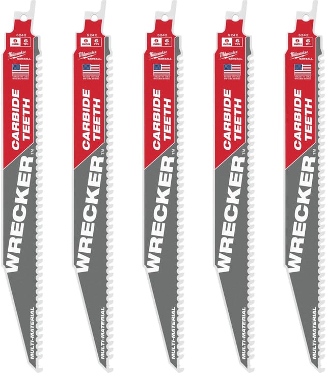 Sägeblatt Milwaukee S Tct Wrecker 230 Mm 6 Zähne