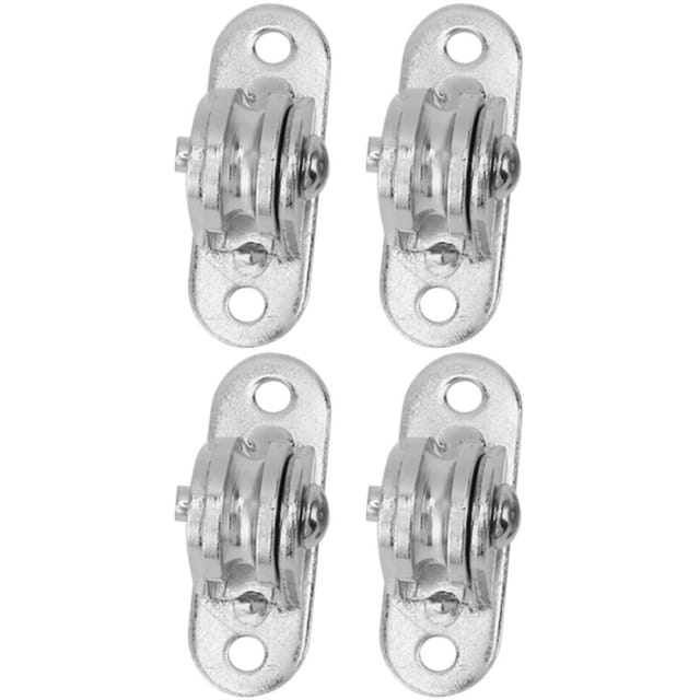 Feste Rolle, Zugrolle, Zugrolle, Elektrisches Spannrad, Fss-spule, Deckenvorhang, Schwimmbad, Sonnenschirmzubehör, 4er-set, Sm-rollenblock, Sm-stahlrolle
