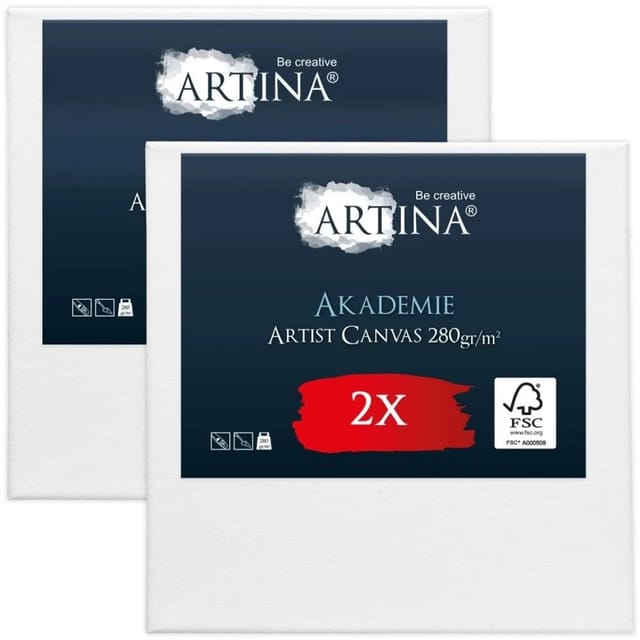 Artina Akademie Keilrahmen 60x60cm FSC 2tlg