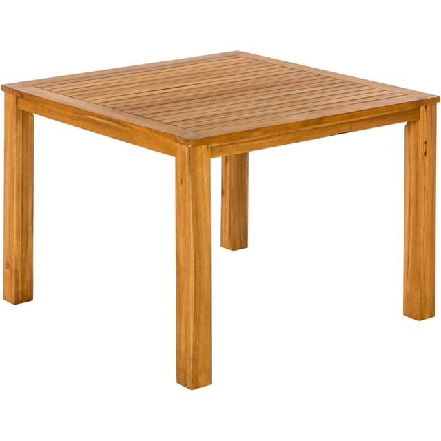 Merxx Massivholz Akazie Standardtisch 100 x 100 cm