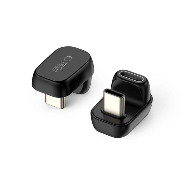 Tech-Protect Ultraboost AA04 USB-C Angle Adapter - Black