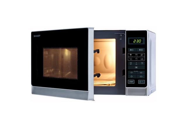 Sharp R-242INW - Silver