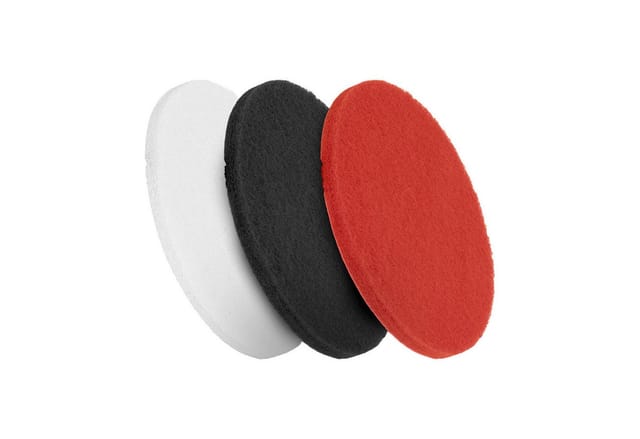 Ulsonix Polierpad 17" 3x Einscheibenmaschine Pads Schleifpads Reinigungspads 3 Härten