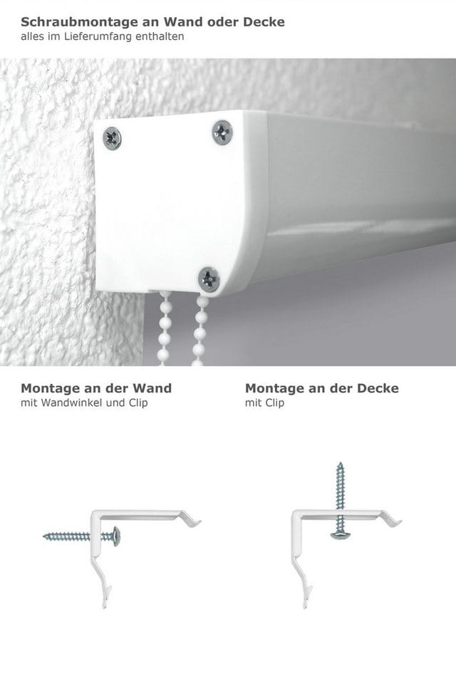 Verdunklungsrollo Qualitätskassettenrollo Abdunkelung, LYSEL®, abdunkelnd, HxB 175x60cm