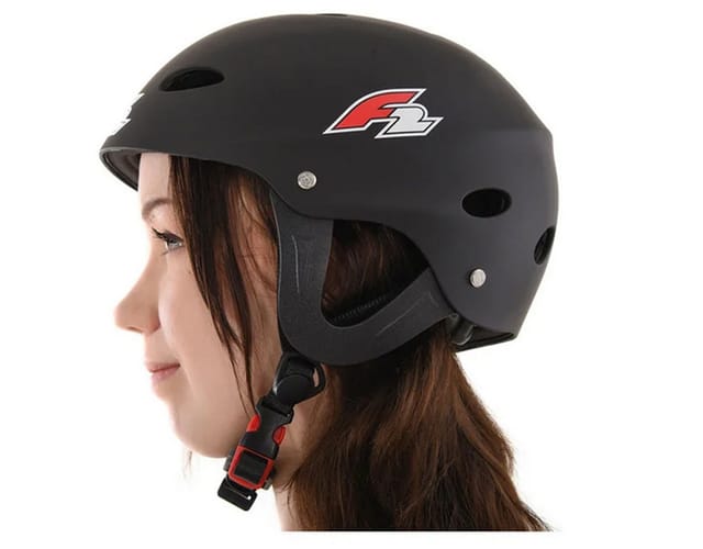 F2 SLIDER Water Helmet unisex (Black, L-XL)