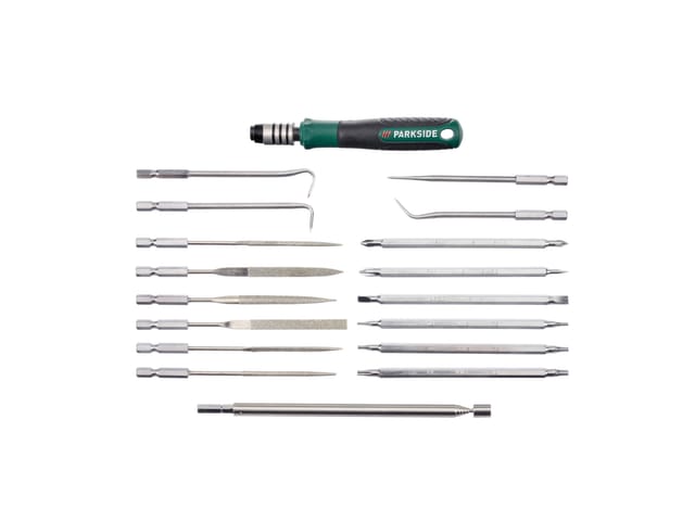 PARKSIDE® Anti-Statik-Pinzetten-Set / Feinmechaniker-Werkzeug (Feinwerkzeugsatz)