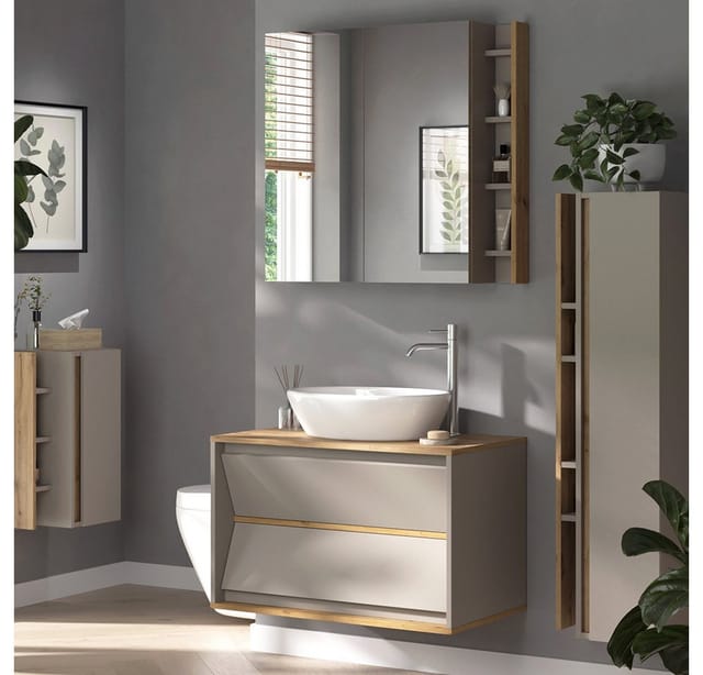 Badmöbel-set Edelin, Cashmere, 4 Teile, Vicco
