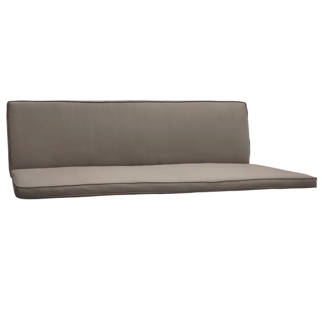 Hollywoodschaukelauflage 2er Set Loft Hs, 180x50cm, Taupe