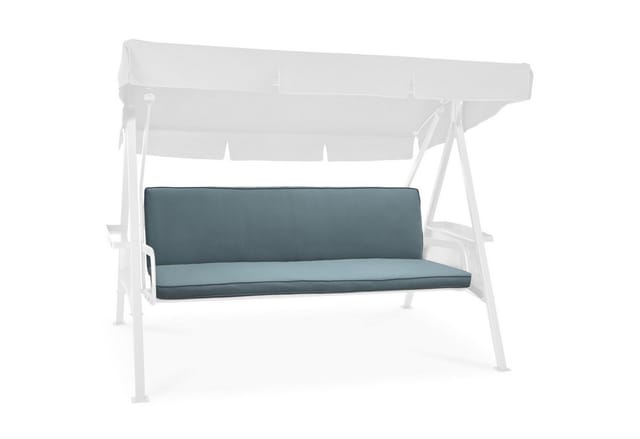 Hollywoodschaukelauflage 2er Set Loft Hs, 180x50cm, Taubenblau
