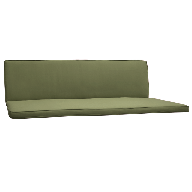 Hollywoodschaukelauflage 2er Set Loft Hs, 180x50cm, Olivgrün