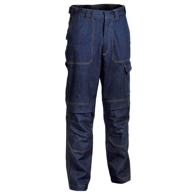 Cofra Schweißerhose, Flammhemmend, 100% Denim-baumwolle 58