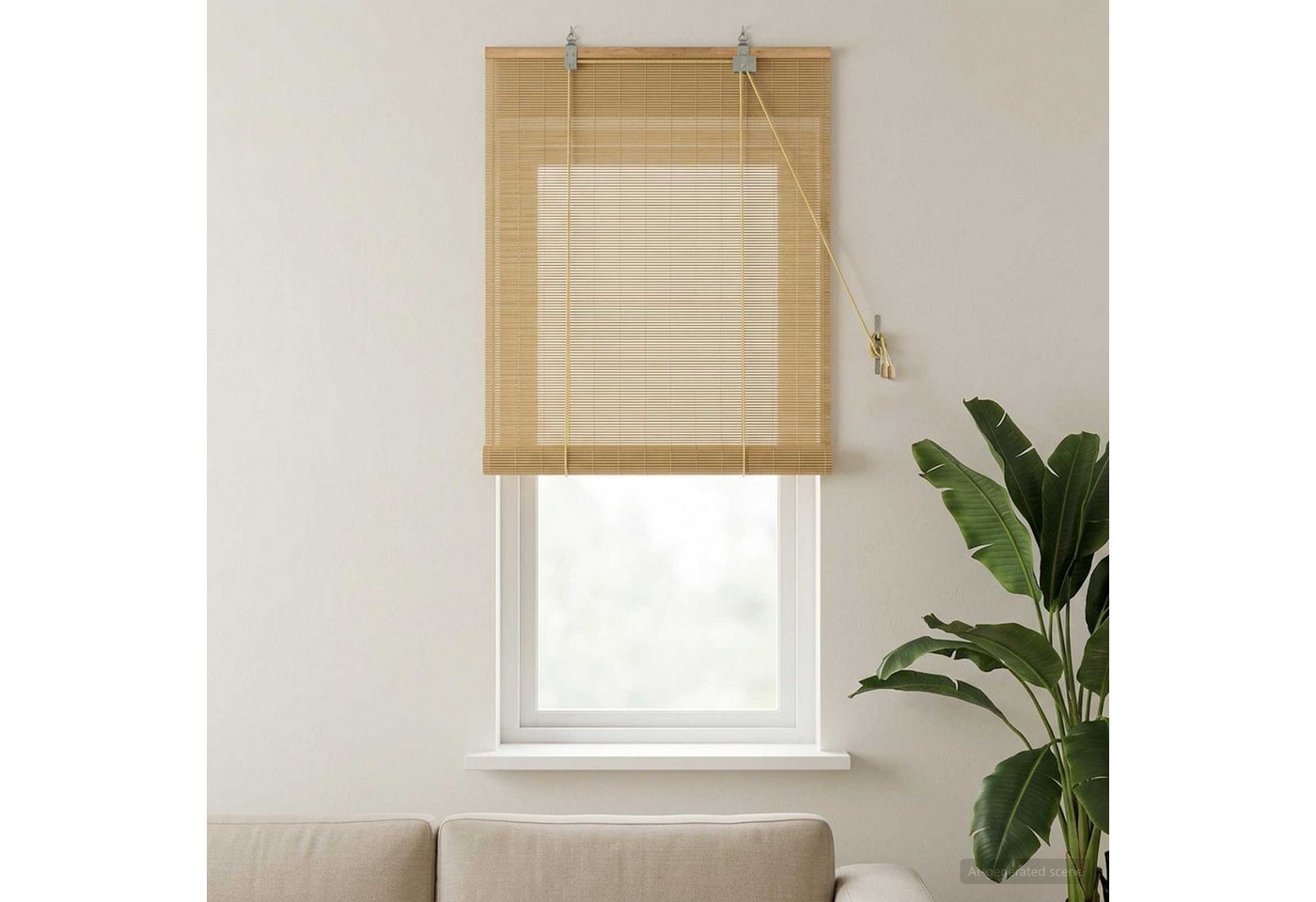 Rollo Natur 40 X 160 Cm Bambus Vidaxl Bild 5