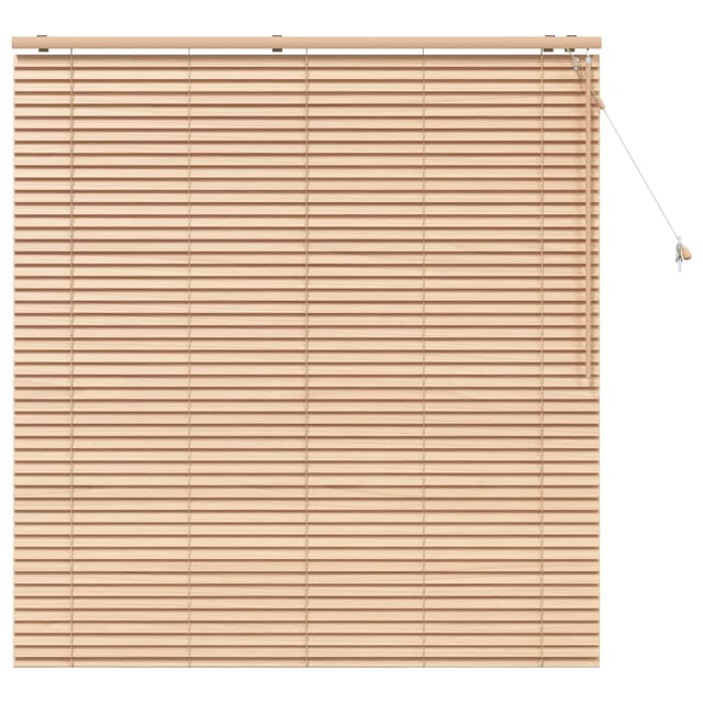 Jalousie Eichenoptik 150 X 160 Cm 35 Mm Massives Paulownia-holz Vidaxl