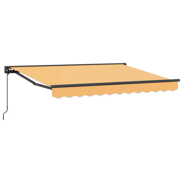 Manuell Einziehbare Markise Sand 3,5 X 2 M Vidaxl