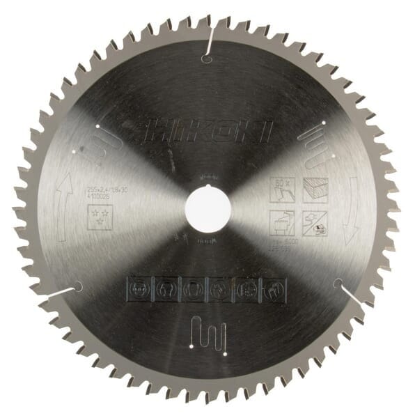 Sägeblatt 255x30 Z60 Hikoki 4100025