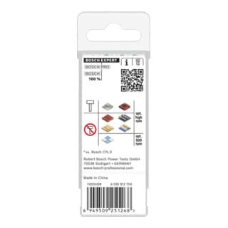 Bosch Expert Bohrer Hex-9 Multi Construction, 4 X 45 X 90 Mm, Packung Á 10 Stk.