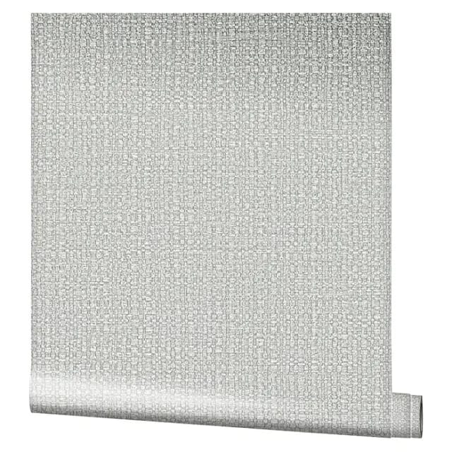 Marburg Vintage Deluxe Vliestapete Retro (Grau-Silber, Uni, 10,05 x 0,53 m)