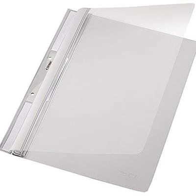 Einhakhefter 41900085 DIN A4 kaufmännische Heftung PVC grau