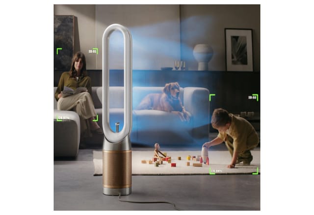 DYSON Luftreiniger und Ventilator Dyson Find+Follow Purifier Cool PC3, für 40 m² Räume