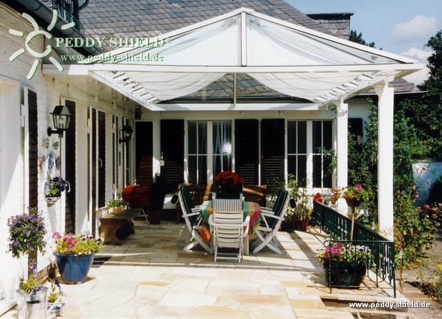 Bausatz Pergola Mit Montagewinkeln Mit 14 M Edelstahlseil