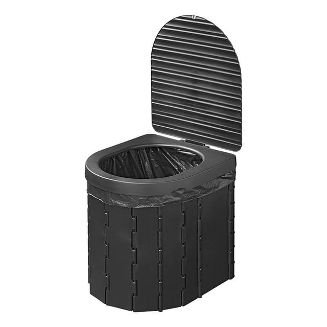 Faltbare Campingtoilette Mit Deckel