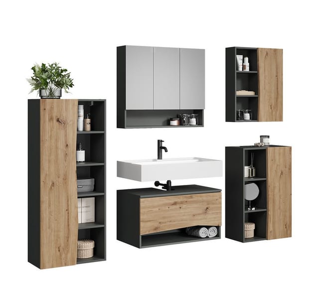 Badmöbel-set Willow, Artisan, 5 Teile, Vicco