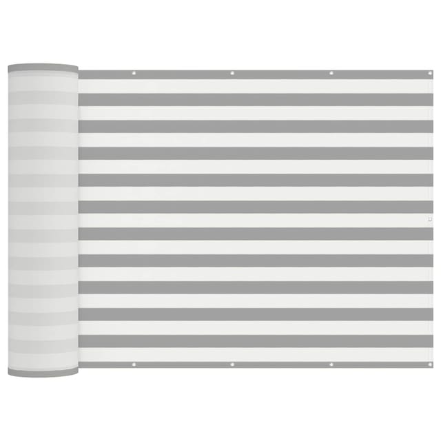 Balkon Sichtschutz 200 X 1000 Cm Stoff Mit Pu-beschichtung Vidaxl