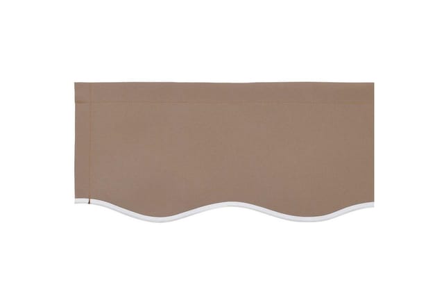 Markisenersatzstoff Taupe 4 X 3 M Polyester Vidaxl