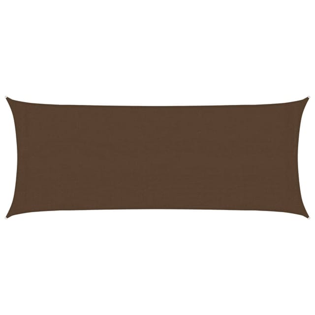Maison Exclusive - Sonnensegel 160 G/m² Braun 2x5 M Hdpe