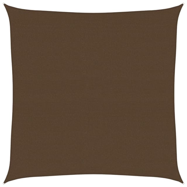 Maison Exclusive - Sonnensegel 160 G/m² Braun 6x6 M Hdpe