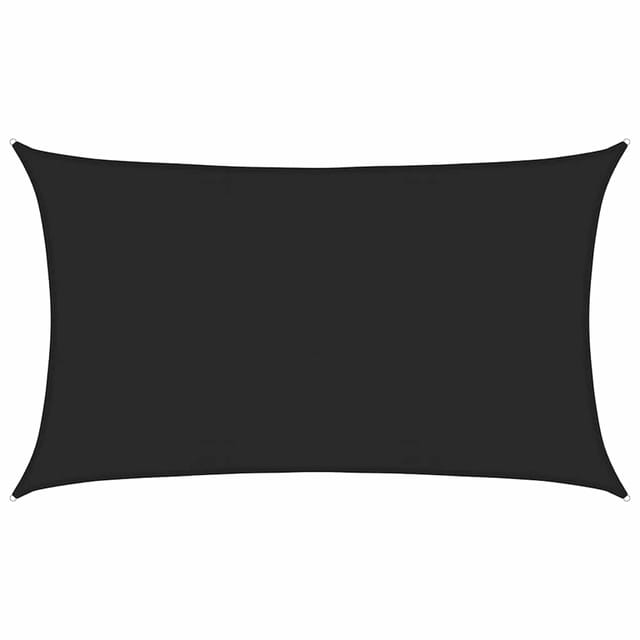 Maison Exclusive - Sonnensegel 160 G/m² Schwarz 5x8 M Hdpe