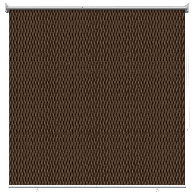 Außenrollo 90% Uv-block Braun 120 X 230 Cm Hdpe Vidaxl