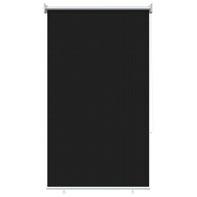 Außenrollo 90% Uv-block Schwarz 80 X 140 Cm Hdpe Vidaxl