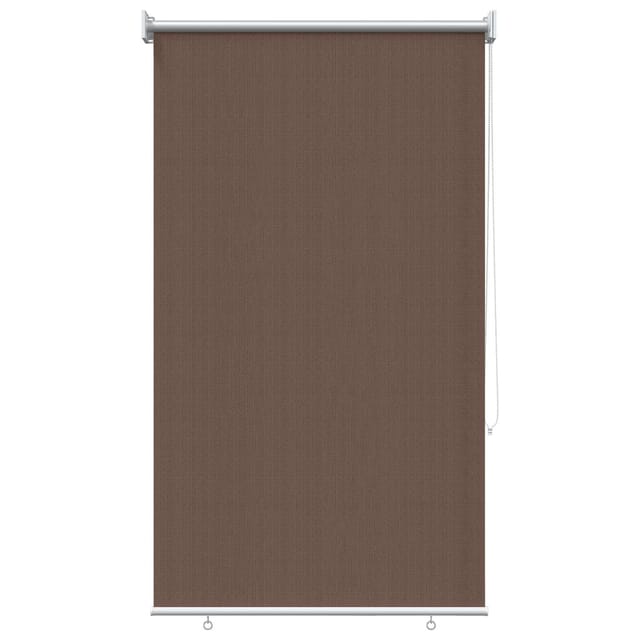 Außenrollo 90% Uv-block Taupe 100 X 140 Cm Hdpe Vidaxl