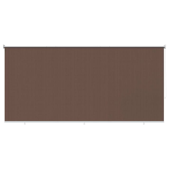 Außenrollo 90% Uv-block Taupe 306 X 200 Cm Hdpe Vidaxl
