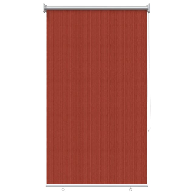 Außenrollo 90% Uv-block Terrakotta 100 X 140 Cm Hdpe Vidaxl