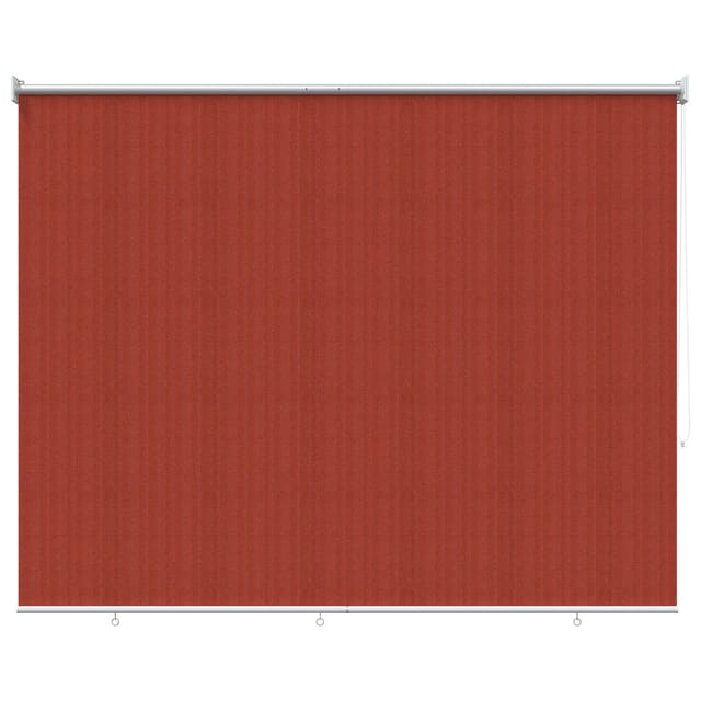 Außenrollo 90% Uv-block Terrakotta 200 X 140 Cm Hdpe Vidaxl