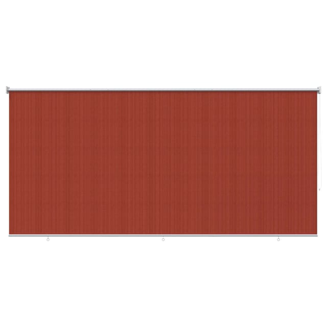 Außenrollo 90% Uv-block Terrakotta 400 X 230 Cm Hdpe Vidaxl